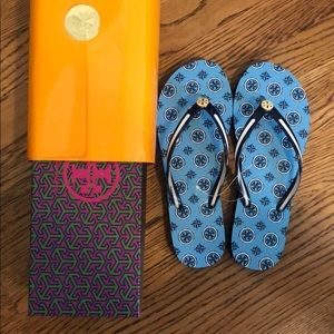 Tory Burch Flip-Flop Slippers NEW!